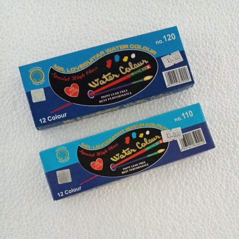 

Cat air Mr. Love Guitar no.110 dan no.120 (12 warna)