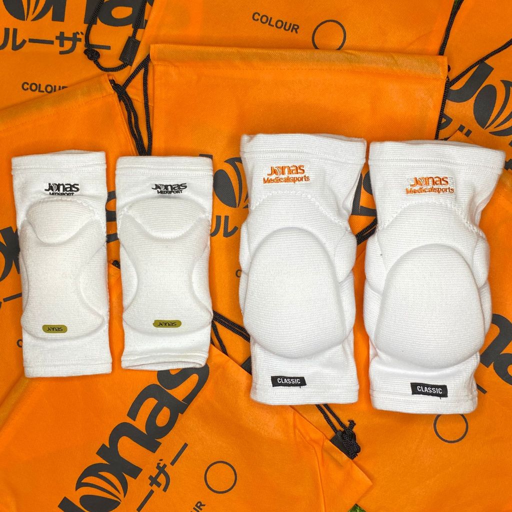 Kneepad Jonas Grande Knee Pad pelindung lutut putih