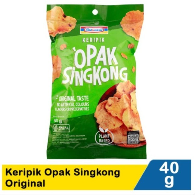 

Indomaret Keripik Opak Singkong Original 40G