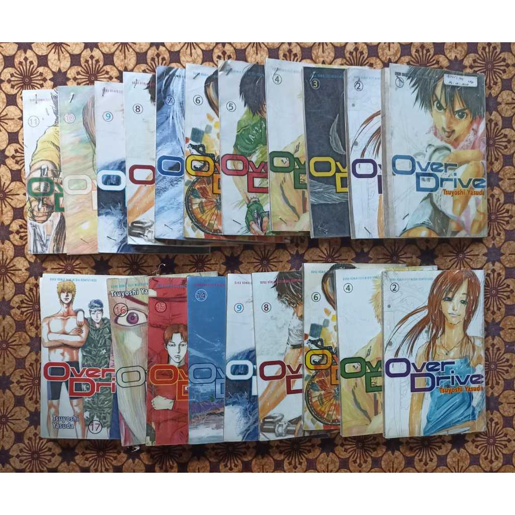 OVER DRIVE - Komik Cabutan Bekas dan Segel Elex Media