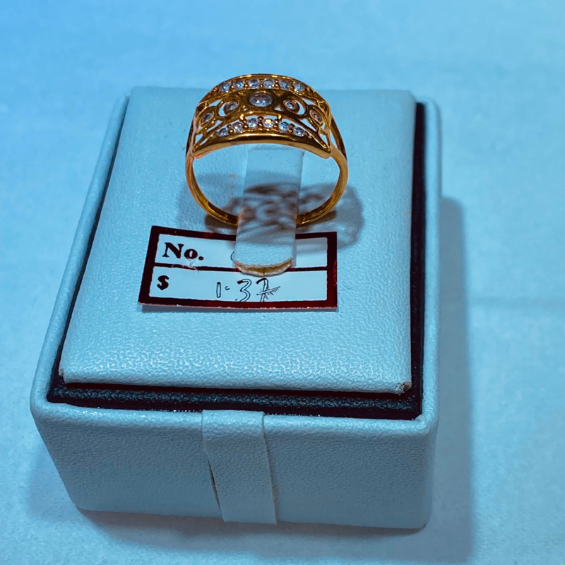 cincin emas 375 %