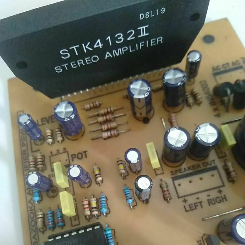 Kit Power Amplifier Subwoofer PSW 500 STK4132II (IC original) Supercopy Polytront