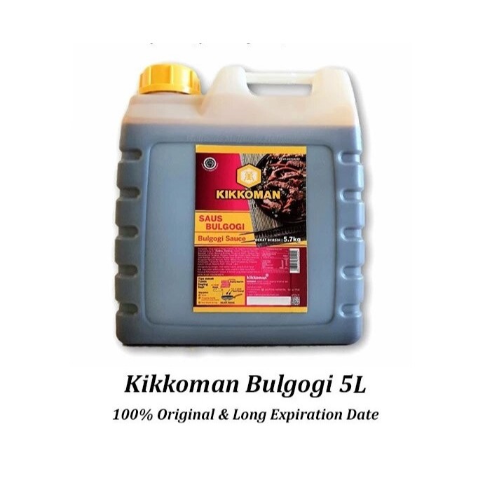 

Kikkoman Bulgogi Sauce HALAL 5L – Saus Daging Khas Jepang