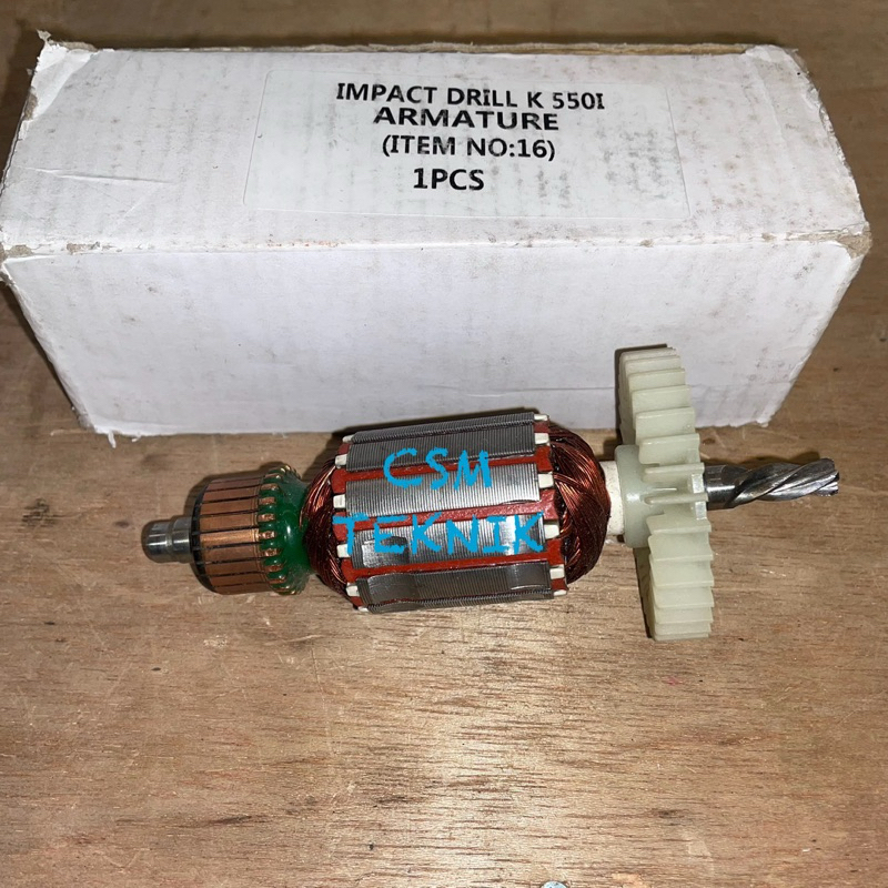 ARMATURE ANGKER BOR KYUHO K550I ANGKER BOR KYUHO 13mm KYUHO K550i