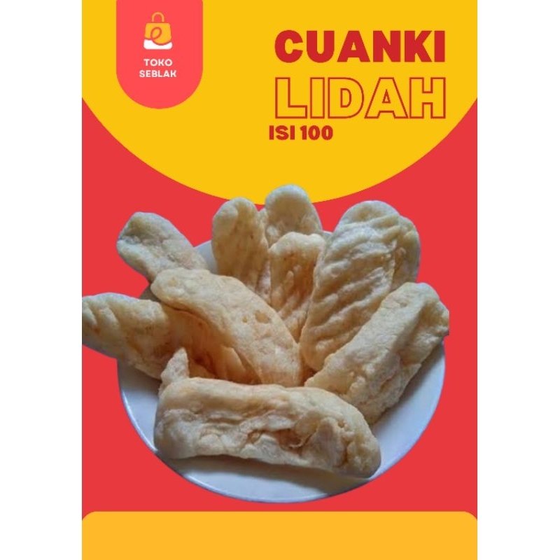 

cuanki lidah isi 100pcs/seblak/boci