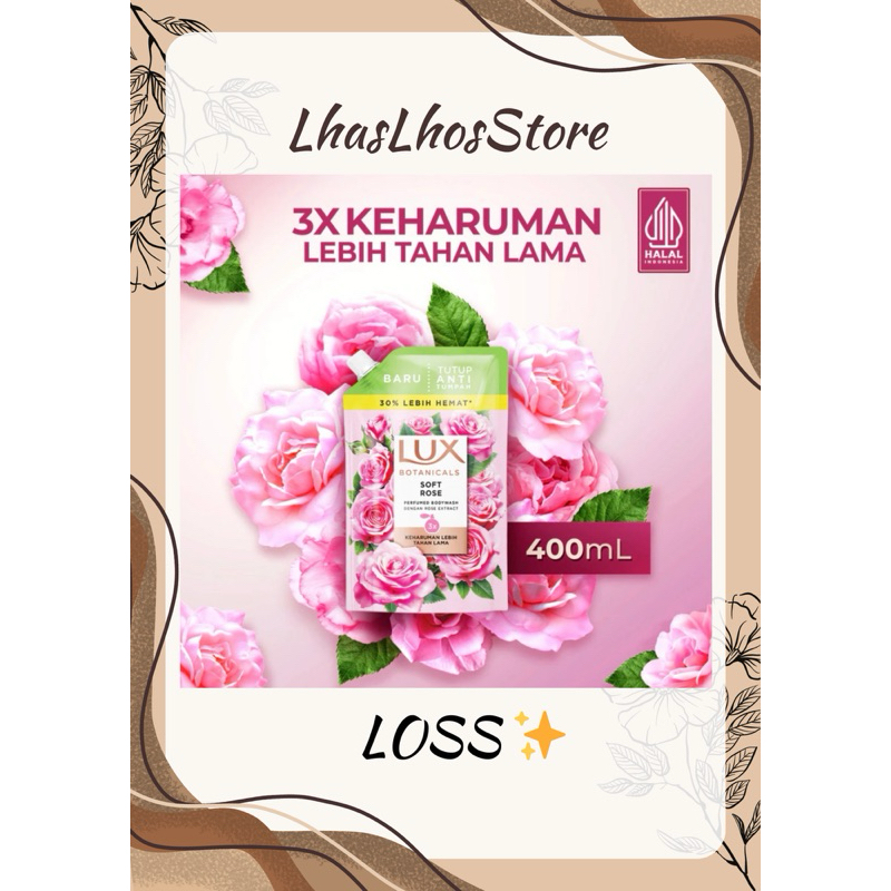 Lux Body Wash Sabun Mandi Cair 450ml