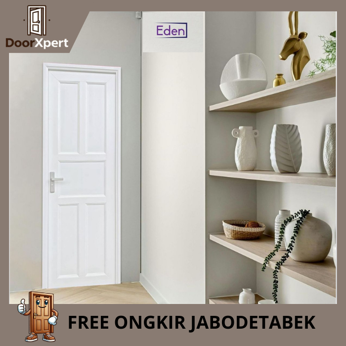 Pintu Kamar Mandi EDEN VENUS A063 Upvc TEBAL - 70x198