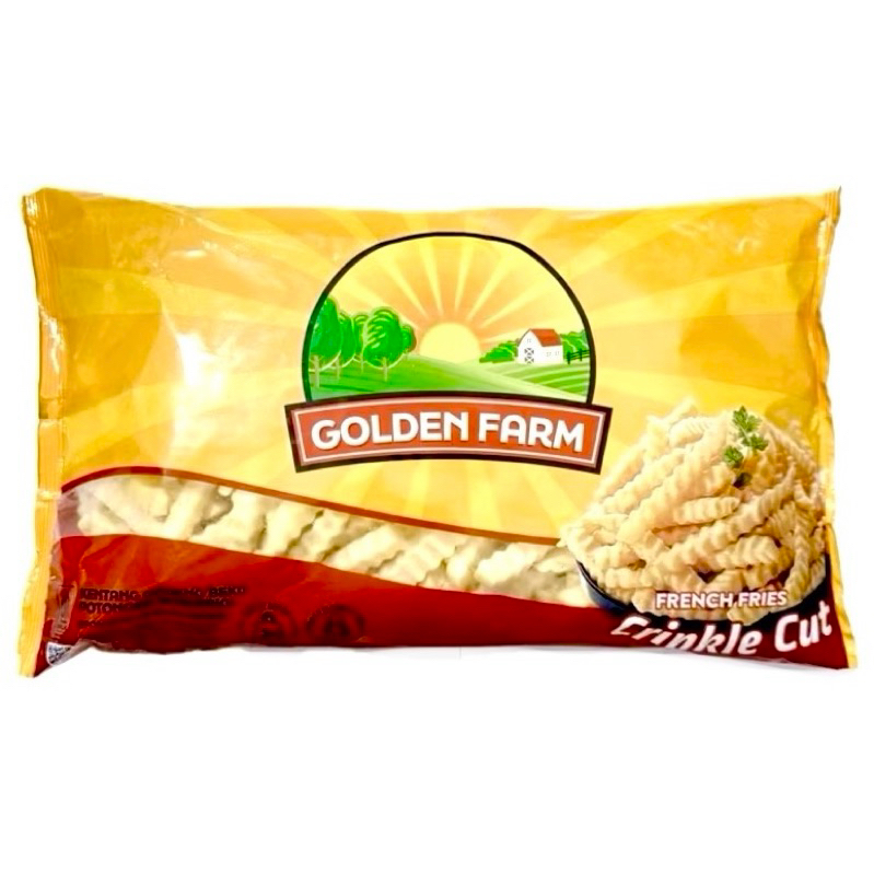 

Golden Farm Kentang Crinkle Cut 1kg