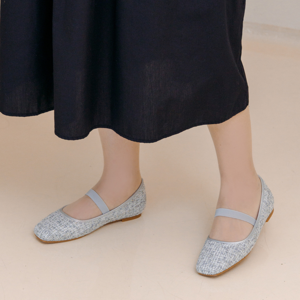 NCY Shoes SASHA Flatshoes warna Grey