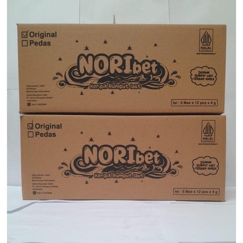 

Karton Box Saset isi 5