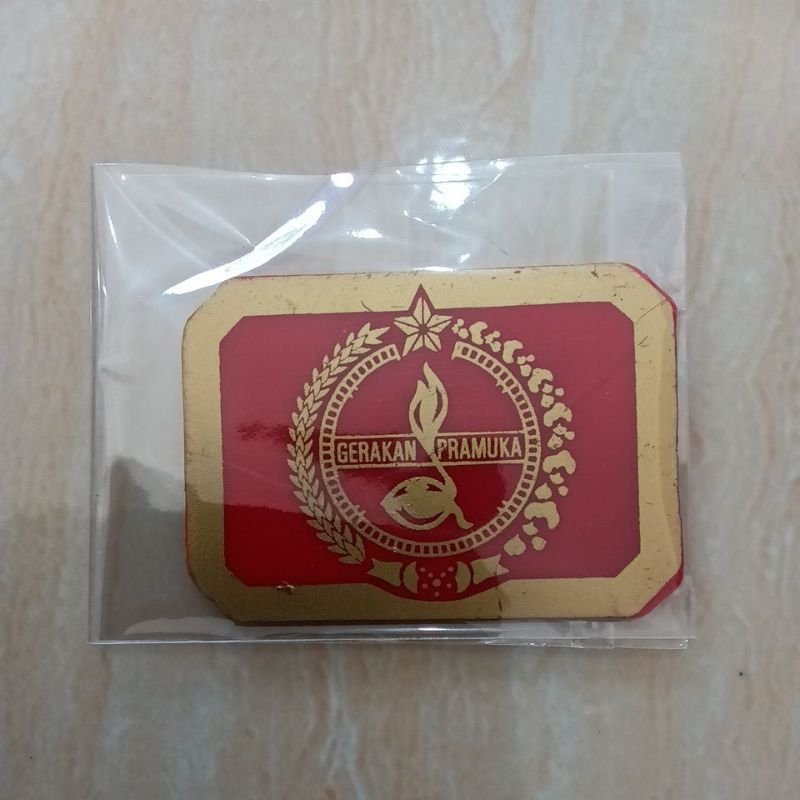 Pin Topi Pramuka Penggalang Putra