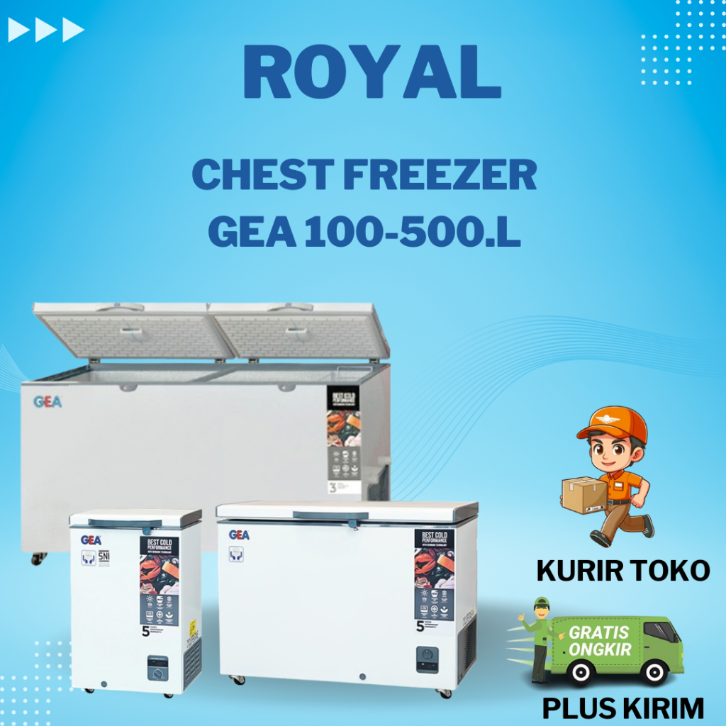 FREEZER BOX GEA 100-500 LITER
