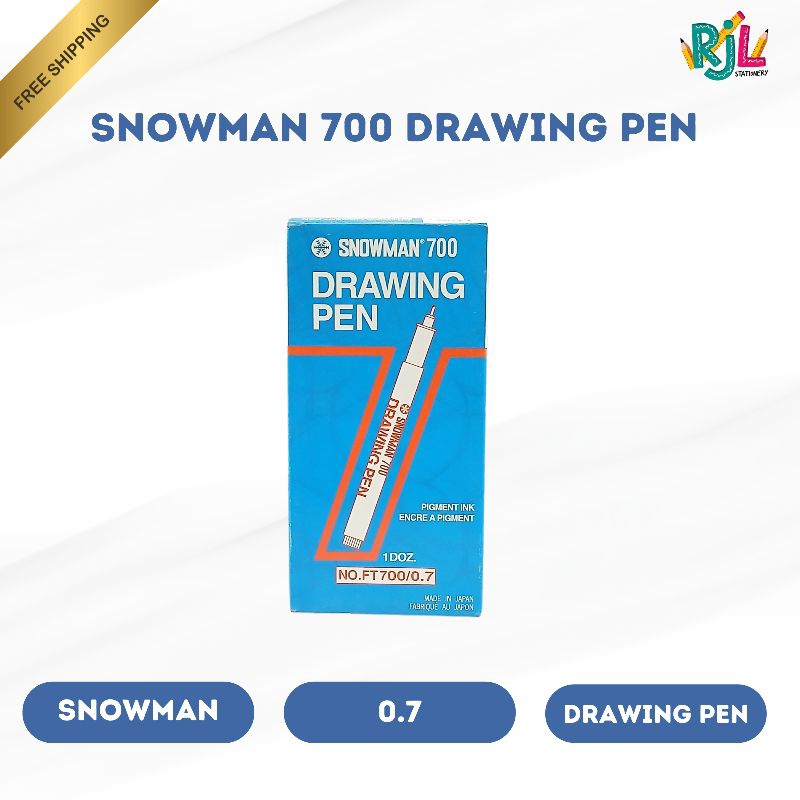 

Snowman 700 Drawing Pen | 0.7 | (Pcs)