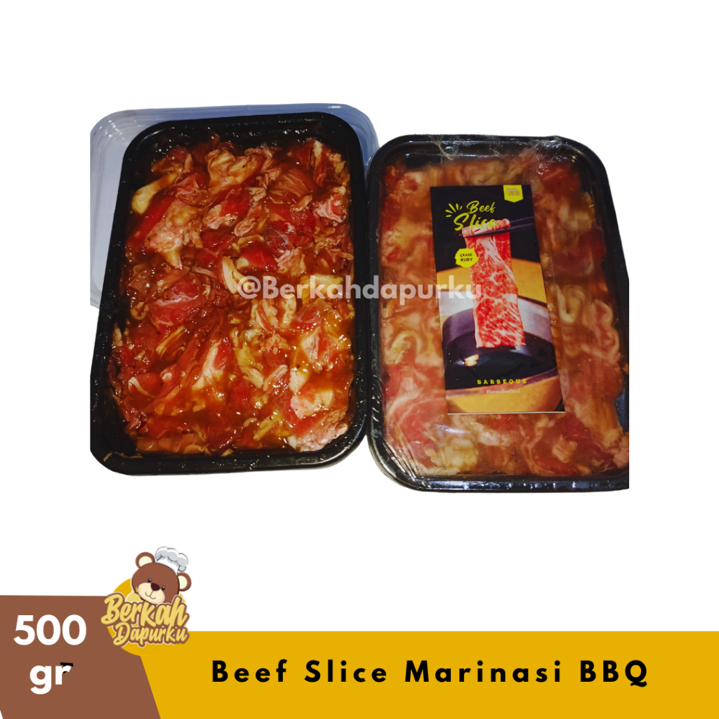 

Savana Beef Slice Marinasi Rasa Barbeque BBQ 500g Daging Iris Termurah