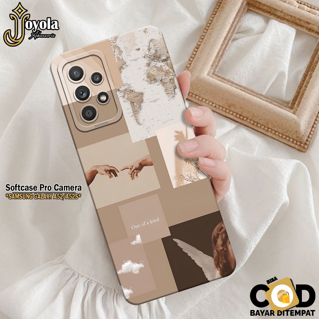 JOYOLA Case Samsung Galaxy A52/A52S Fashion Case Aesthetic Softcase Samsung Galaxy A52/A52S Pro Came
