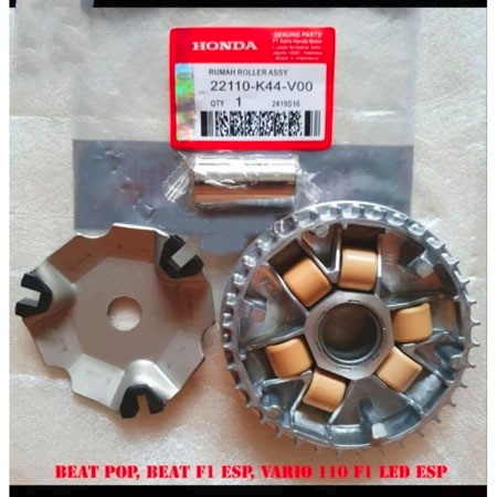 Rumah Roller Set / Rumah Roller Assy Beat Pop New Fi F1 Beat Fi F1 Esp Vario 110 Fi ESP K44 Honda