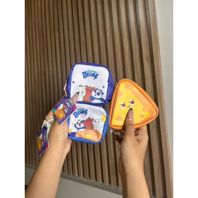 miniso x we baby bears dompet koin