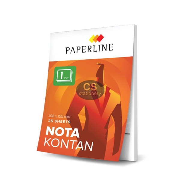 

Nota Kontan Paperline NK K1 / Kecil 1 Ply ( 1 PCS)