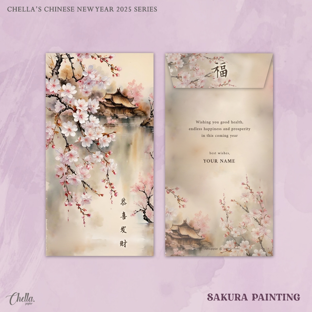 

SAKURA PAINTING - CUSTOM ANGPAO IMLEK 2025 (BISA TULIS NAMA/LOGO BRAND) ISI 6 PCS