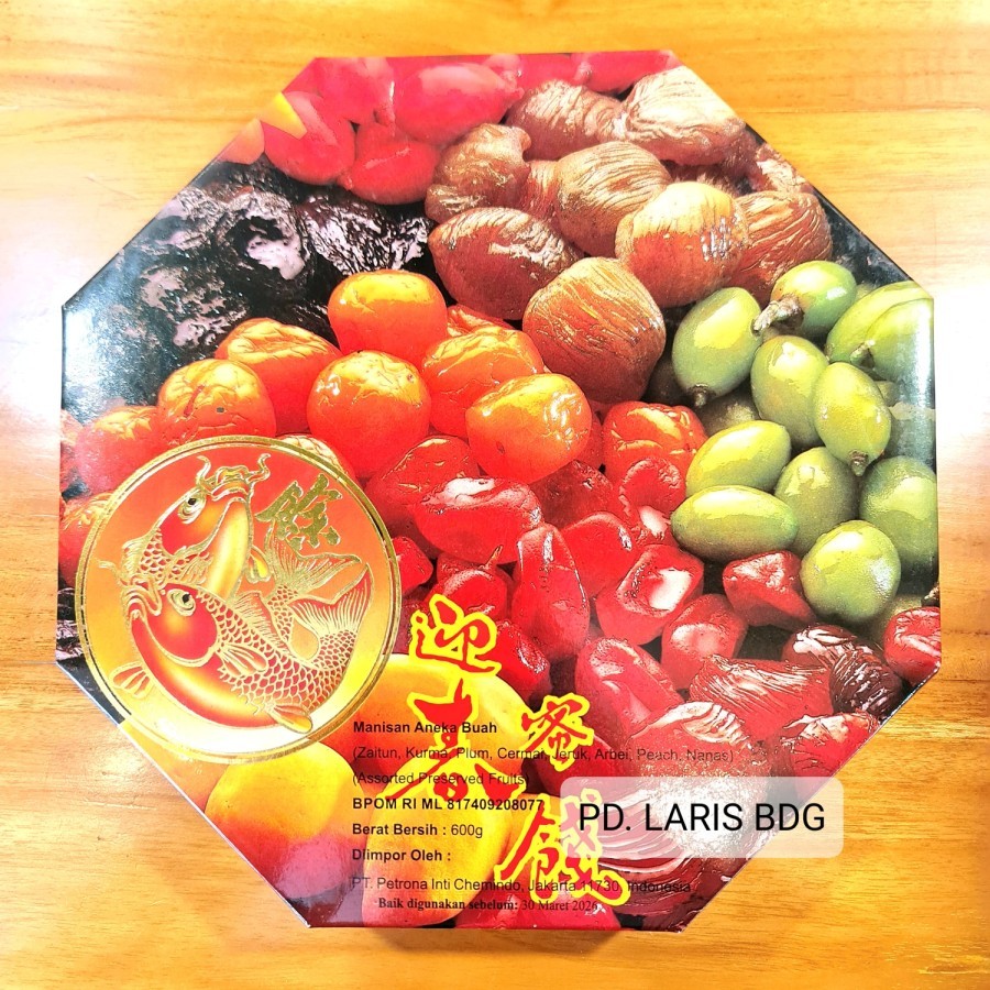 

CHEN LIANG JI PAK CHEN KO 600GR (8 MACAM MANISAN ANEKA BUAH IMLEK) / MANISAN CAMPUR / MANISAN IMLEK