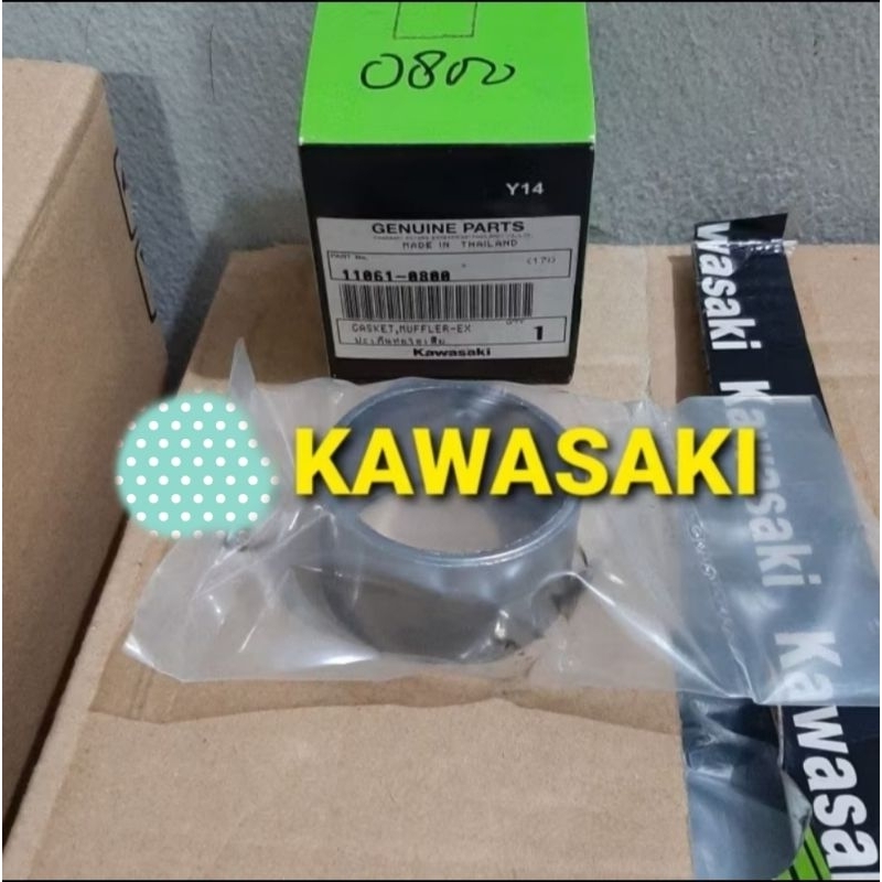 paking sambungan knalpot Z800 Z 800 original