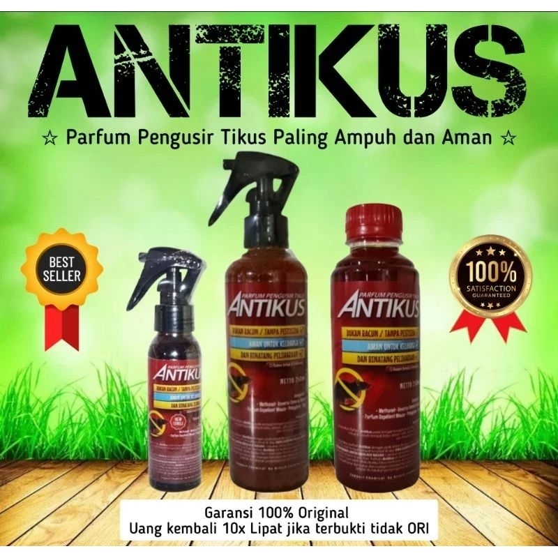 Parfum Terlaris Pengusir Tikus Antikus 100ML, 250ML Terlaris Termurah