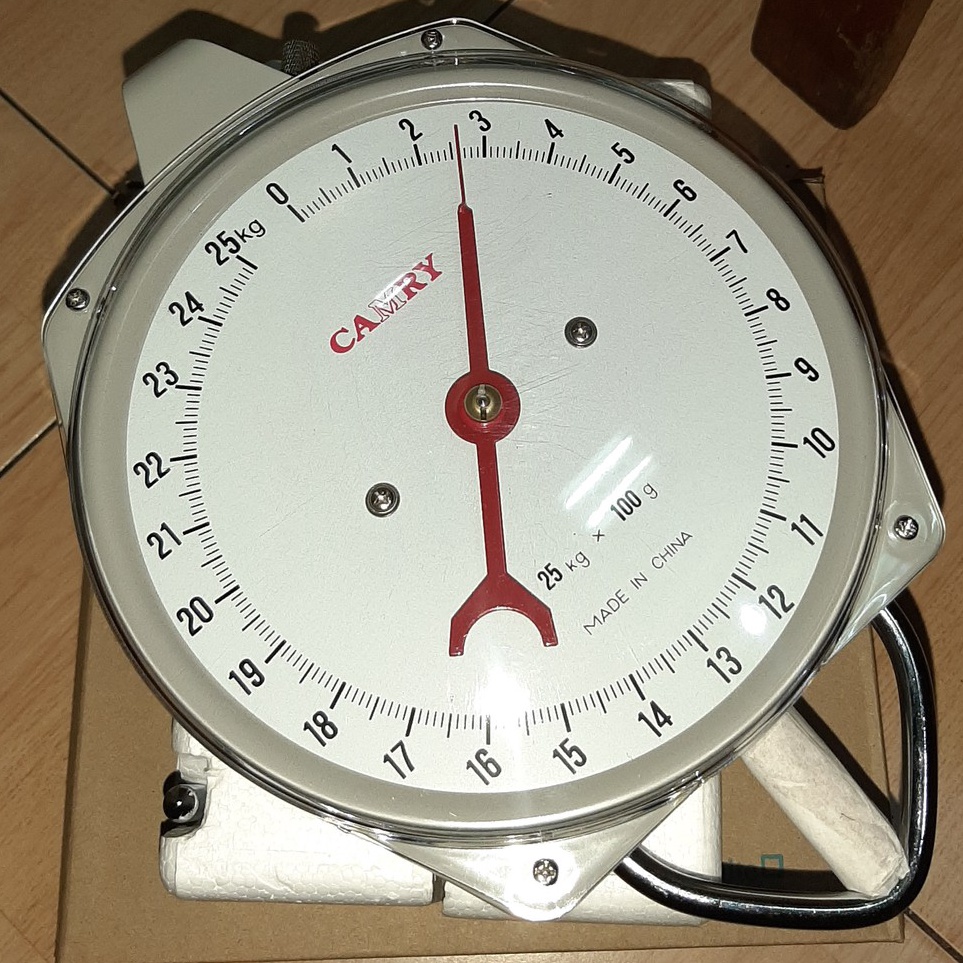 KODE P89E TIMBANGAN GANTUNG PEGAS CAMRY 25KG 5KG 1KG