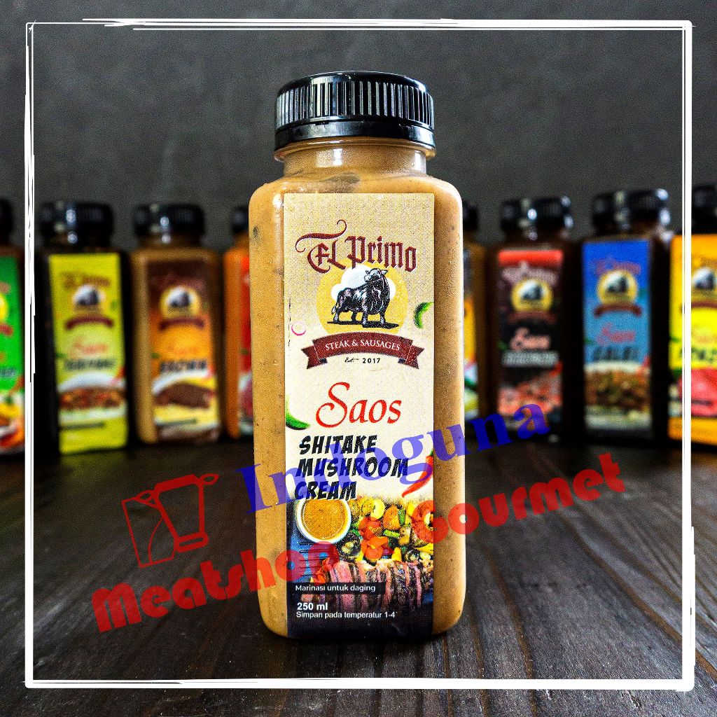 

El Primo Saus Shitake Mushroom Cream Sauce 250ml