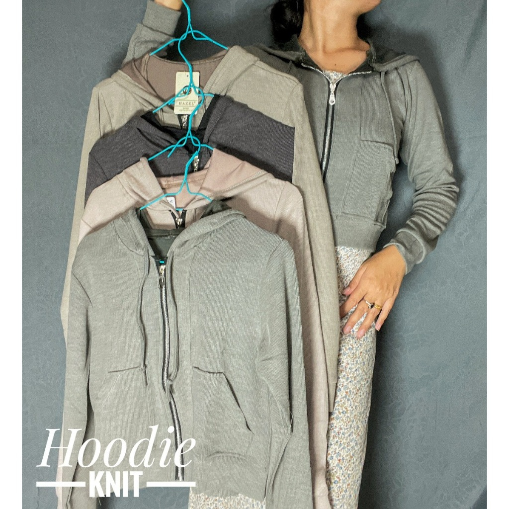 Feyfey - Hoodie Slim Fit Knit