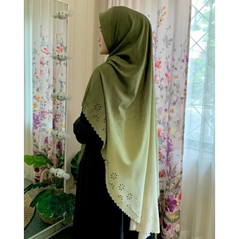 Khimar By Thamrin | Khimar Gradasi | Khimar Kekinian | Kerudung Langsungan | Thamrin | D'Hijab of Me