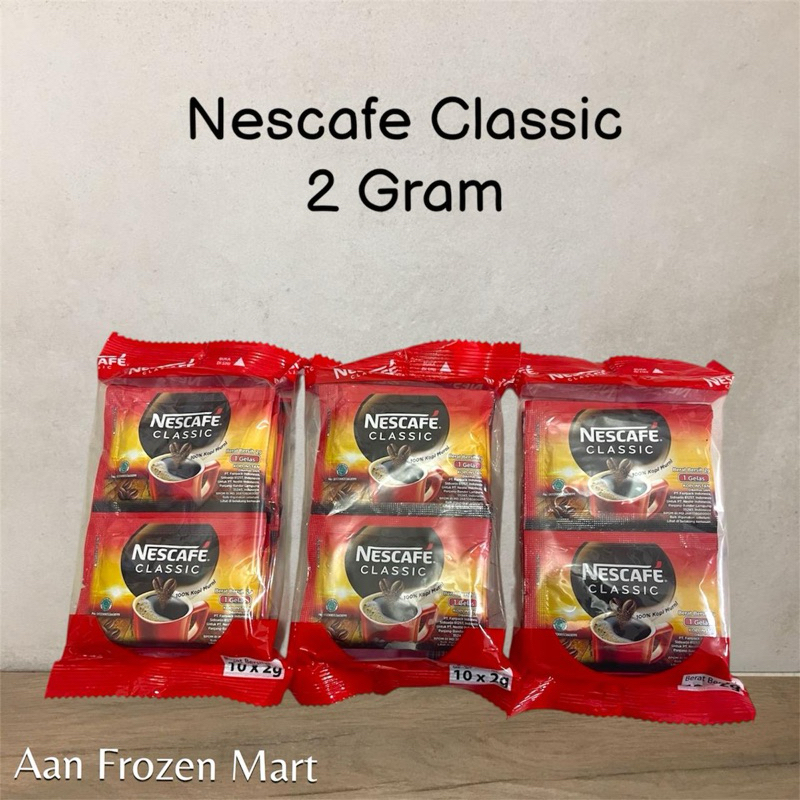 

Nescafe Classic 2gram