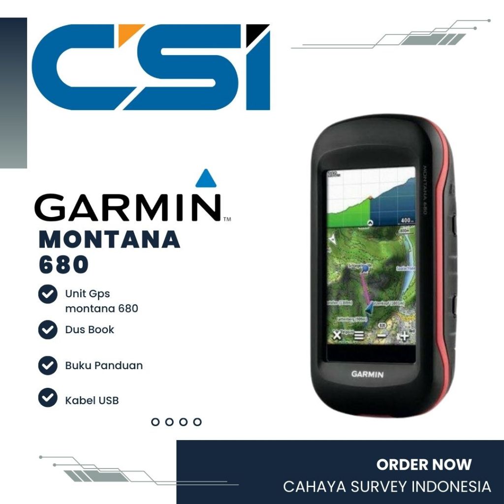 GPS Garmin Montana 680 Baru - Garmin Montana 680