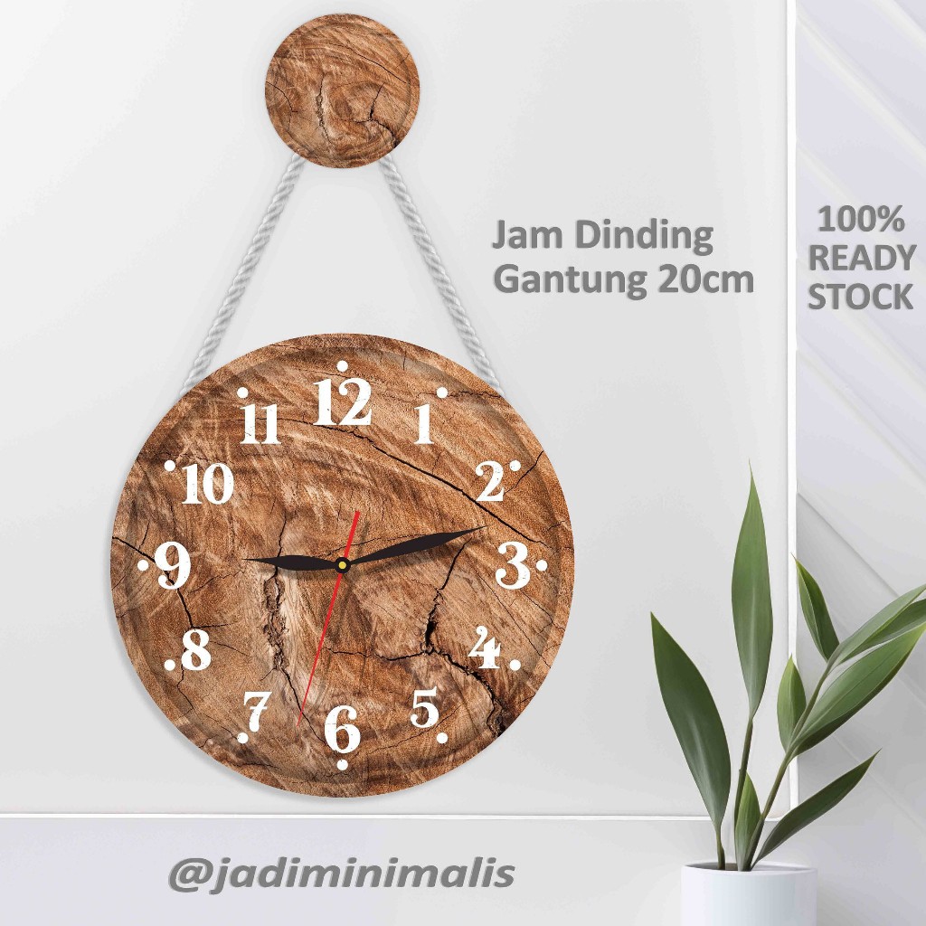 JAM DINDING GANTUNG 20CM UNIK GEOMETRI HIASAN RUANGAN KELUARGA RETRO WALL CLOCK AESTHTETIC ABSTRACK