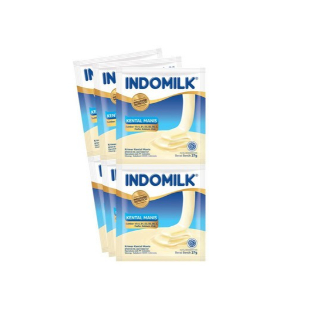 

Indomilk saset putih 6 x 37gr