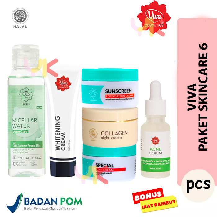 Viva Paket Anti Flek Hitam Paket Viva 6 paket micellar water