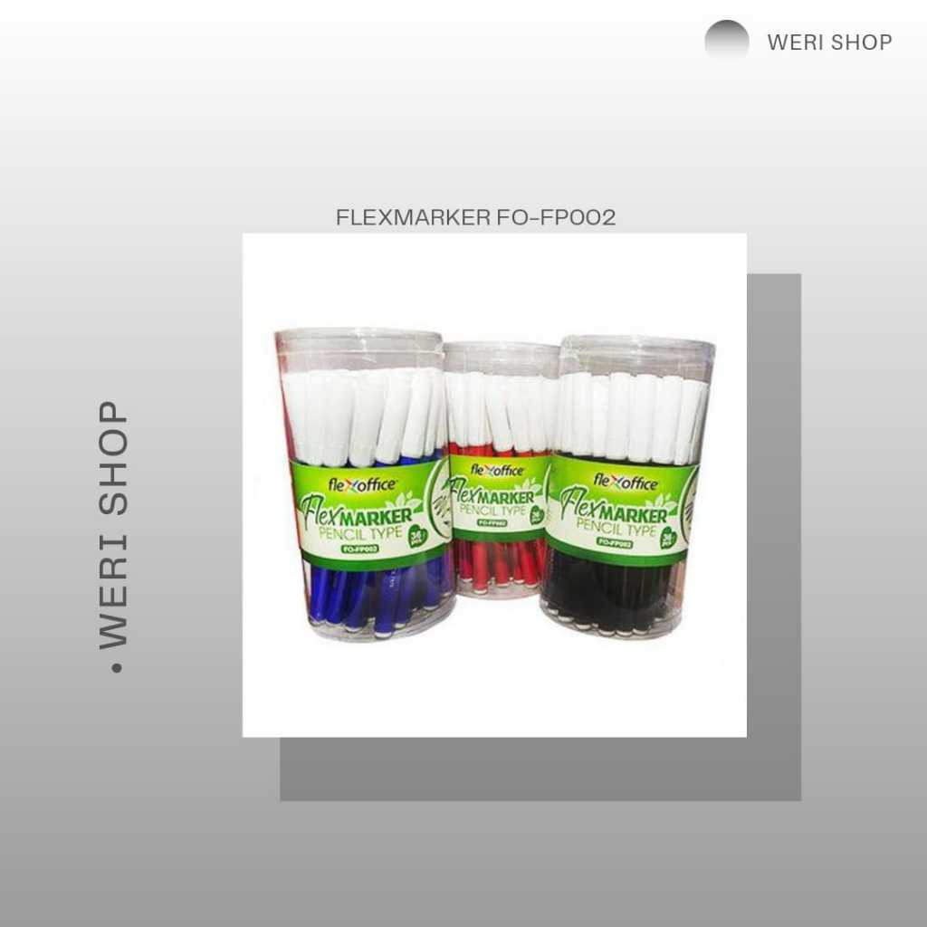 

SPIDOL FLEXMARKER FO-FP002 BERKUALITAS (1 TOPLES ISI 36 PCS)