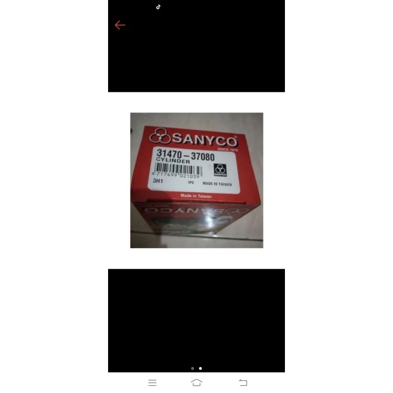 Master kopling bawah/co Assy Dutro merk sanyco