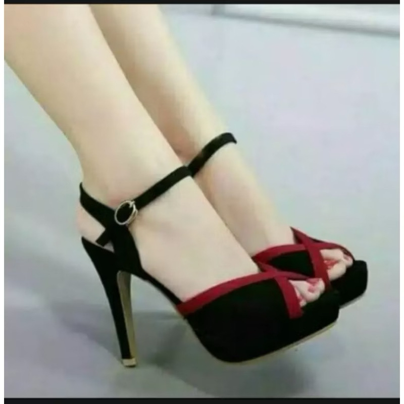 fer123 Sandal hak tahu murah / sendal hak tahu murah /heelshaktahu / sendal hak tahu / sandal hak ta