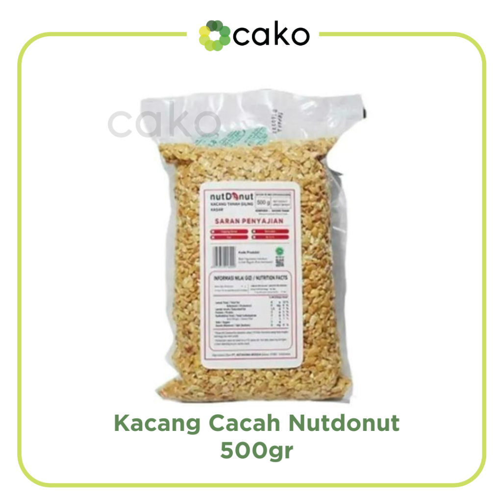 

(REPACK) Kacang Cacah Nutdonut 250gr & Kemasan Full 500gr