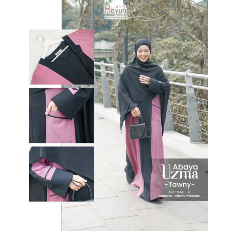 🩶Abaya Uzma by hijab hayuri🩶