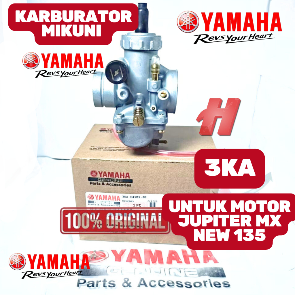GRANSI ORIGINAL KARBURATOR ASLI ORIGINAL YAMAHA KODE 3KA ORI ASLI MIKUNI KARBU YAMAHA RX KING