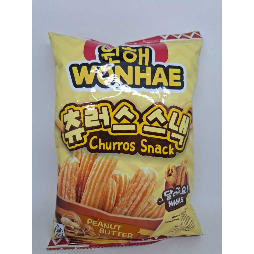 

WONHAE Churros Snack rasa original / peanuts butter 60 gram