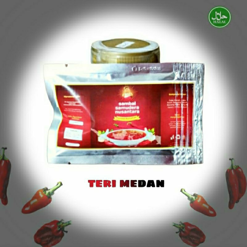 

sambal ikan teri medan sachet 45gram