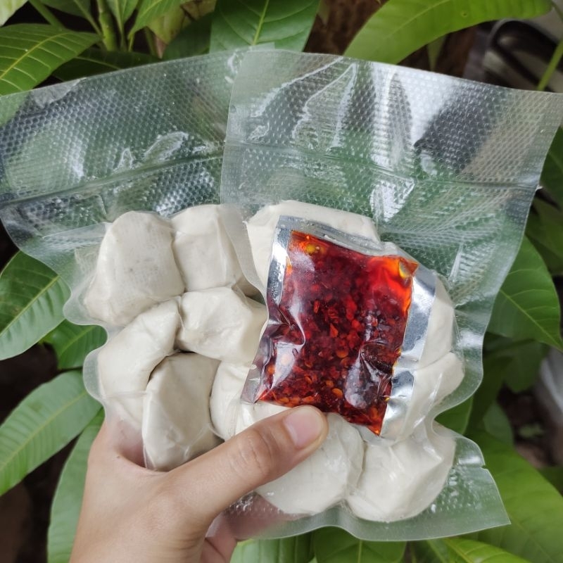 

Basreng mentah free chili oil isi 6 biji enak gurih
