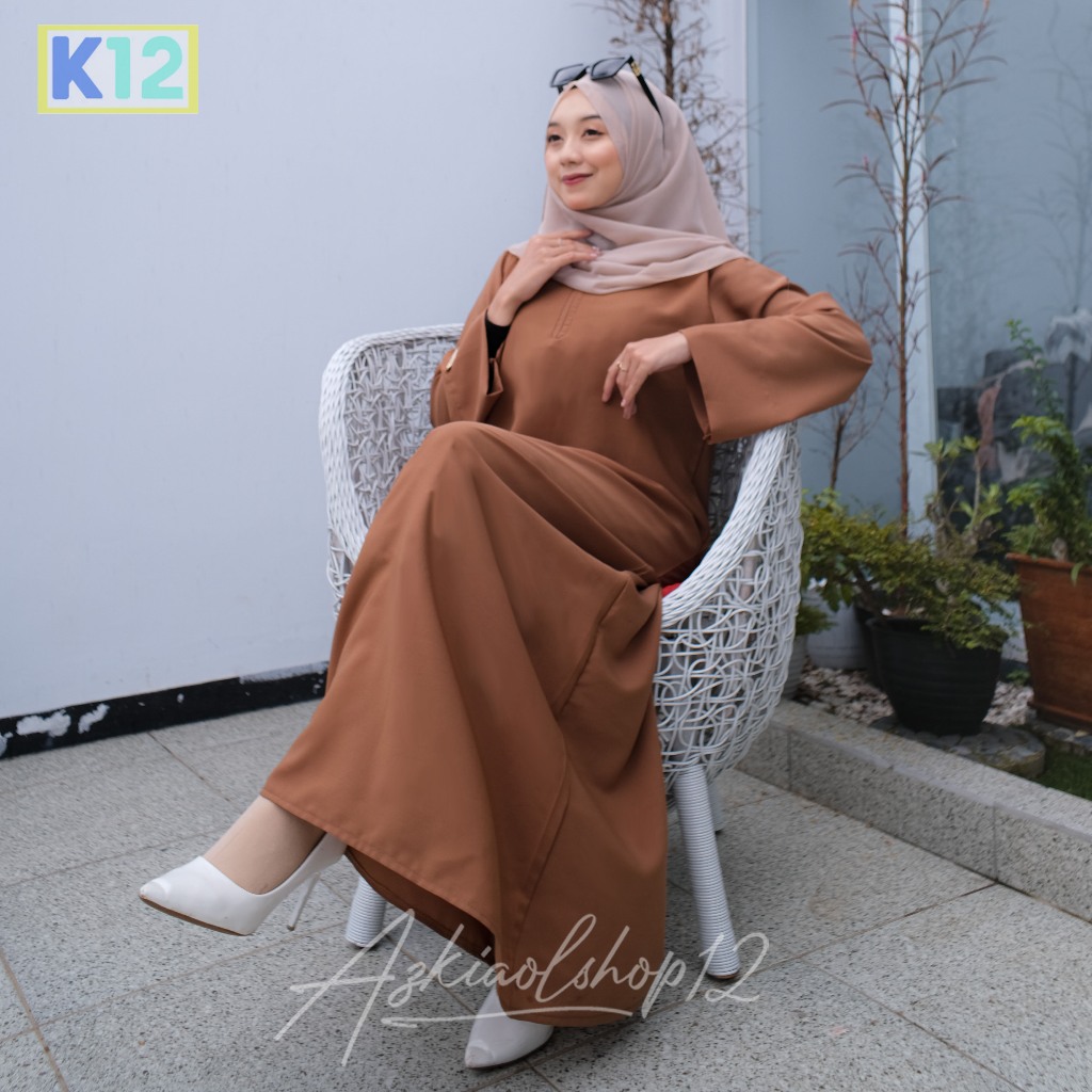 abaya hitam mewah elegan jumbo/abaya hitam turkey modern remaja