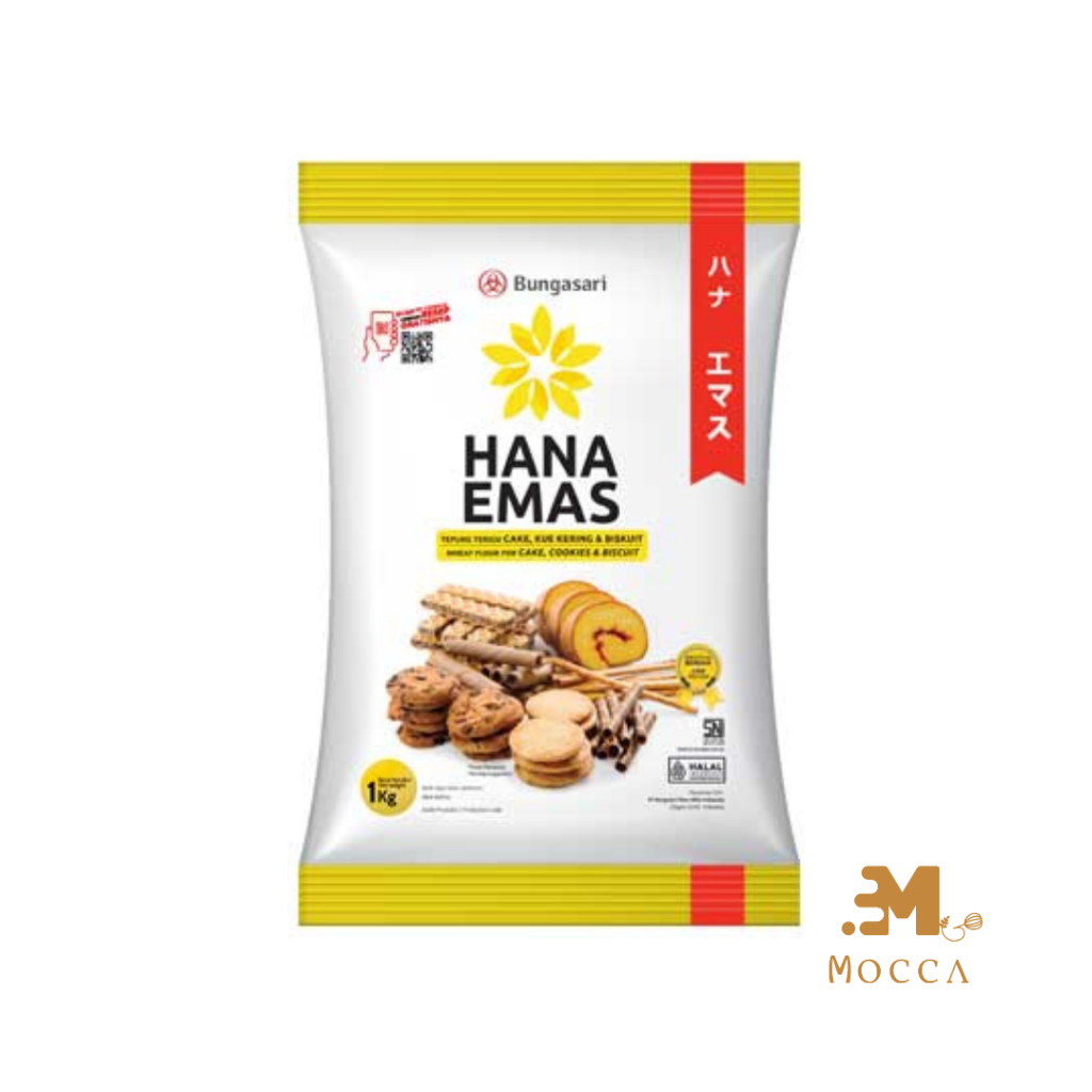 

BUNGASARI TEPUNG TERIGU HANA EMAS 1KG