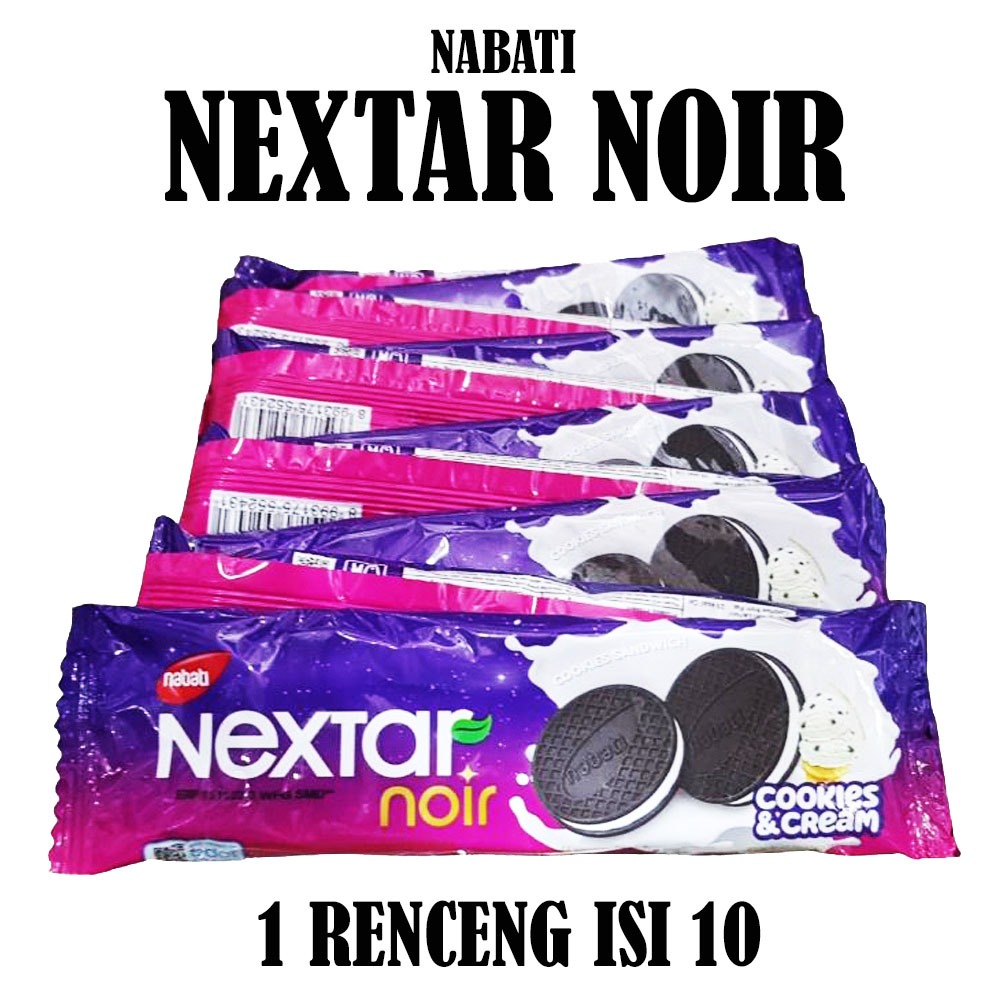 

NABATI NEXTAR NOIR RENCENG ISI 10