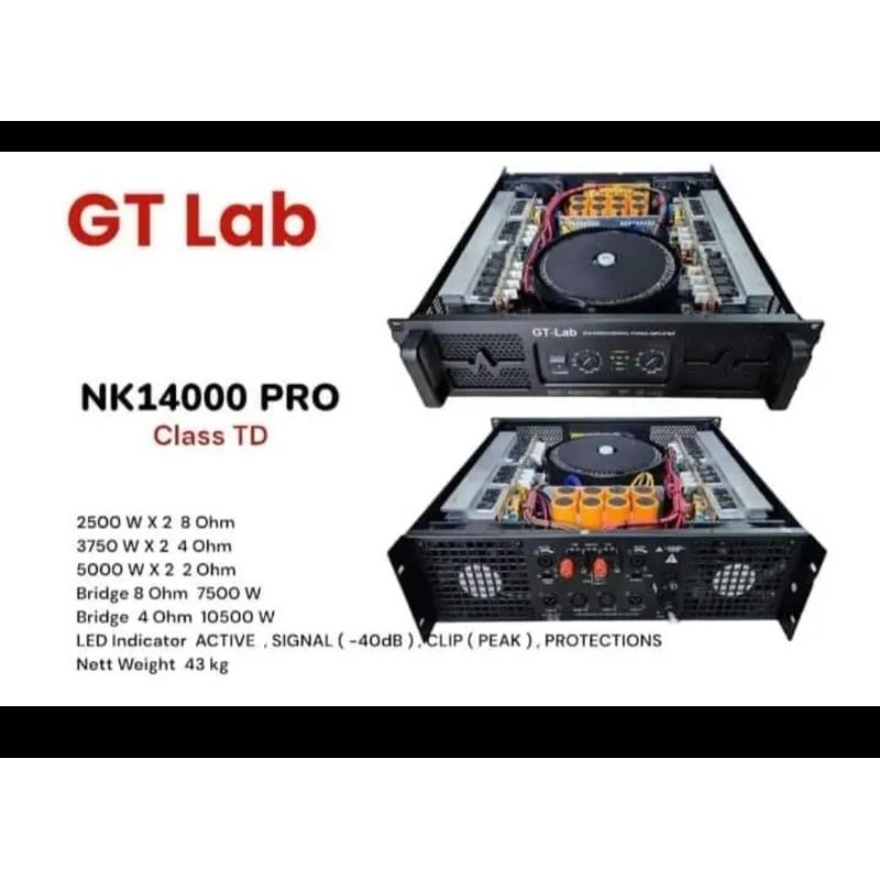 GT Lab NK14000 Pro Class TD