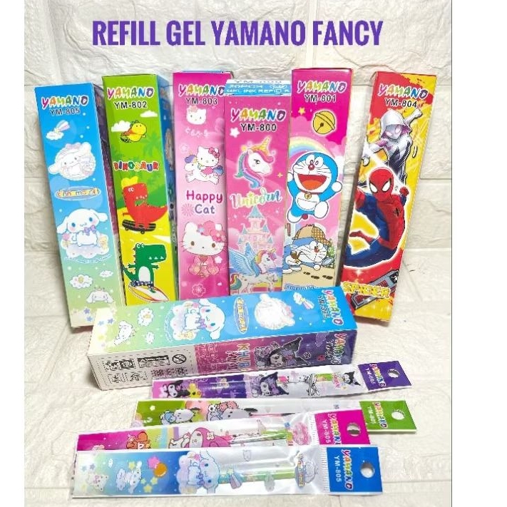 

Refill Gel Yamano Fancy/Isi Ulang Pen Cair/Bagus/Murah