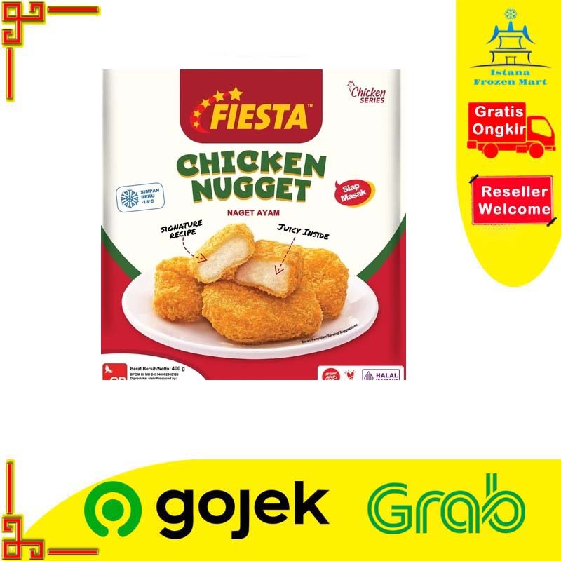 

Chicken Nugget Naget Ayam 400gr - FIESTA